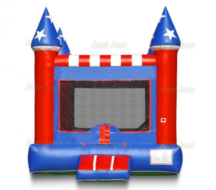 Stars and Stripes Bounce House 13